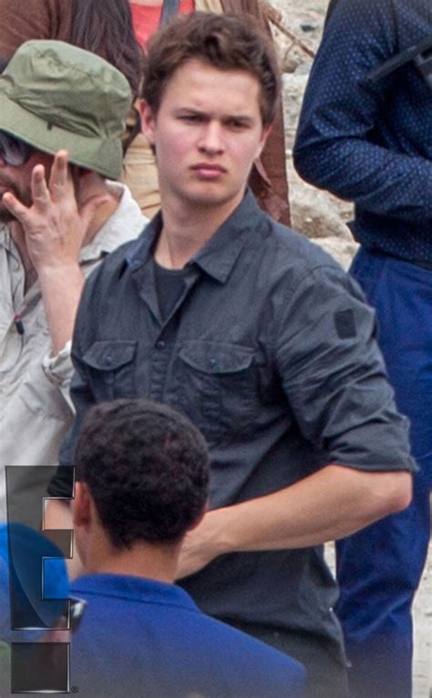 Ansel Elgort from Behind the Scenes of The Divergent Series: Allegiant ...