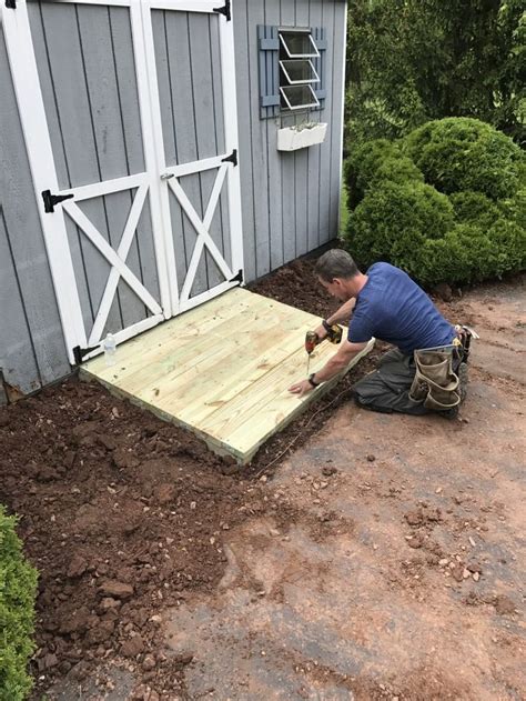 How to build a shed ramp: weekend DIY Projects you can totally do ...