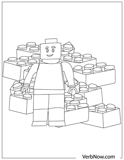 Free LEGO Coloring Pages for Download (Printable PDF) - VerbNow