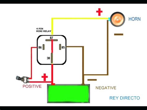 Car Horn Wiring Diagram Engine Picture