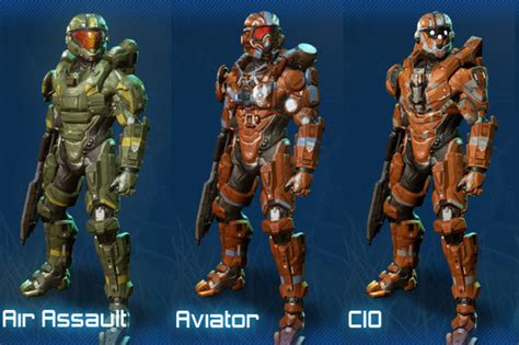 Halo 4 infographic displays all the game's armor in one place - Polygon