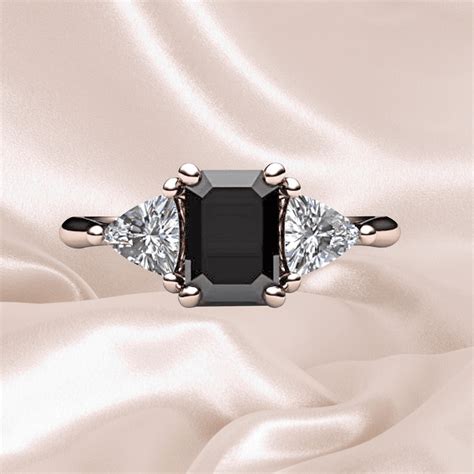 Black Diamond Engagement Rings: The Complete Guide