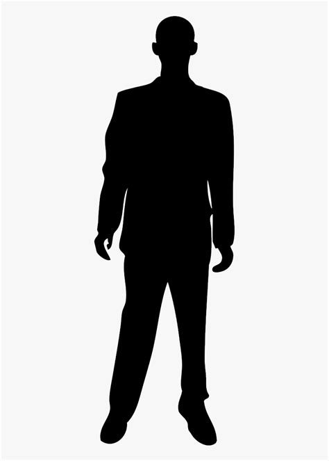 Man Standing Silhouette Png