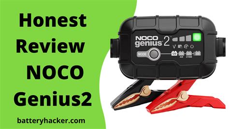 A Detailed Review of the NOCO GENIUS 2 Battery Charger (batteryhacker)