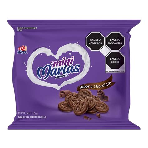 Mini galletas Marias Gamesa chocolate 55 g | Walmart