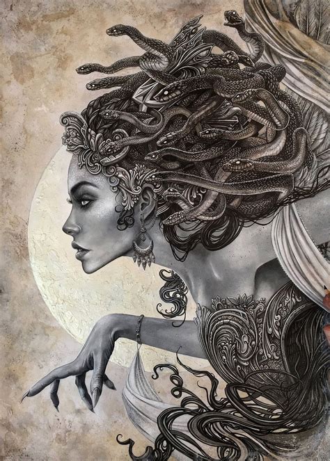 CHRISTOPHER LOVELL http://www.christopherlovell.com/shop Medusa Artwork ...