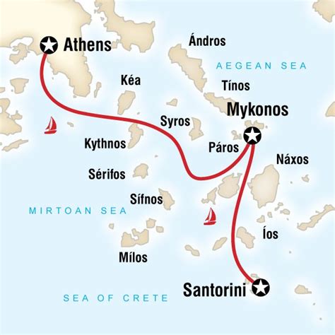 Sailing Greece - Santorini to Athens | Sailing greece, Greece tours ...