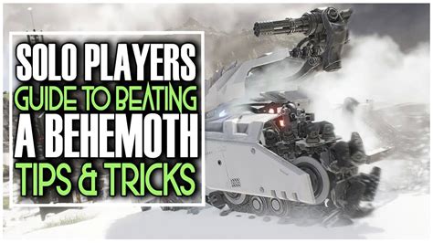 SOLO PLAYERS GUIDE TO BEATING A BEHEMOTH IN GHOST RECON BREAKPOINT ...