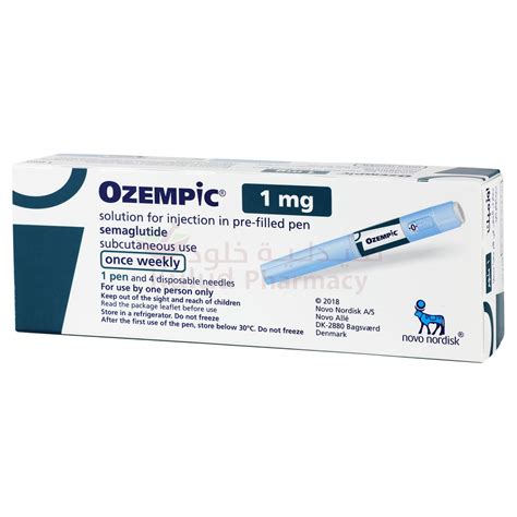 Ozempic Pre-Filled Pen 1Mg 1 VL | Kulud Pharmacy