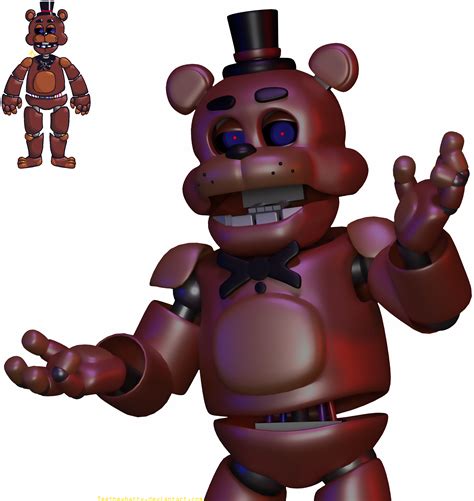 [FnaF Blender] Doodle Freddy model render by Teetheyhatty on DeviantArt