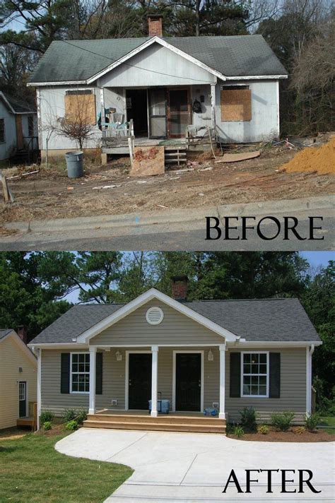 Durham Duplex: Before and After BuildersofHope.org | Home exterior ...