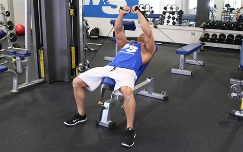 Incline Cable Chest Press: Video Exercise Guide & Tips