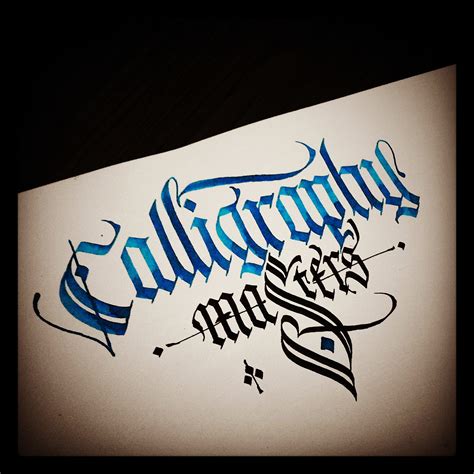 Gothic Calligraphy&Lettering :: Behance