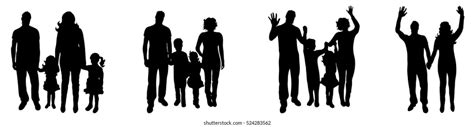 Family Silhouette Stock Photos - 563,801 Images | Shutterstock