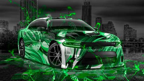 Green Cars Wallpaper