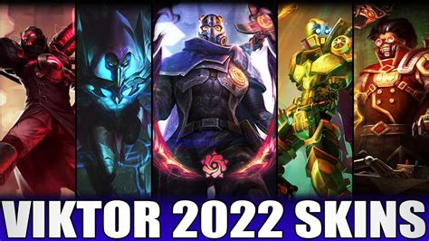 ALL VIKTOR SKINS 2022 | Including PsyOps Viktor - YouTube