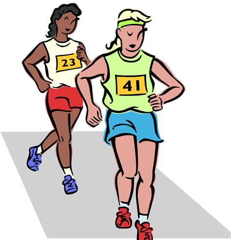 Running Race Clipart | Free download on ClipArtMag