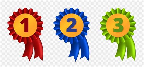 Ribbon award, Three variants 266684 Vector Art at Vecteezy