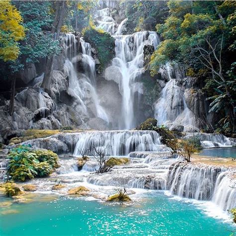 The spectacular Kuang Si Waterfall is just one more reason to visit ...