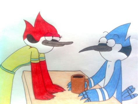 Mordecai and Margaret 1 by flodoyle on DeviantArt