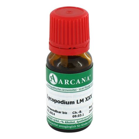 LYCOPODIUM LM 30 Dilution 10 Milliliter N1 | medpex