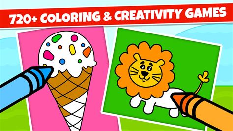 Amazon.com: Kidlo Coloring Games for Kids and Drawing Book for Toddlers ...