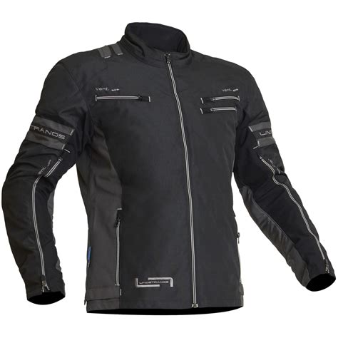 Lindstrands Lysvik Waterproof Motorcycle Jacket Black