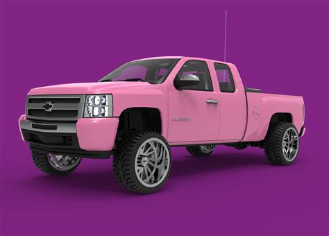 ArtStation - Squatted Pink Chevy