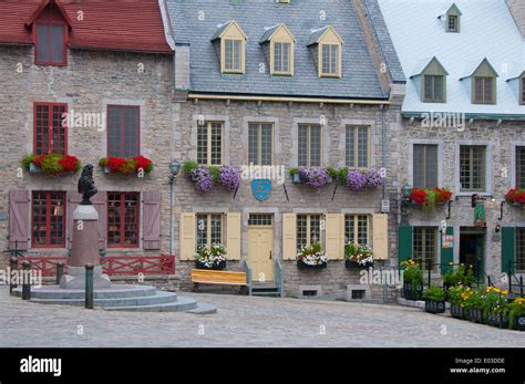 Place Royale Quebec City Stock Photo - Alamy