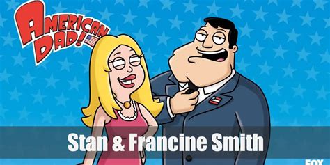 Stan & Francine Smith (American Dad) Costume for Halloween