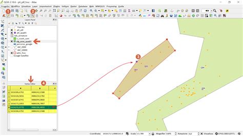 [GIS] Coordinates of a Polygon in QGIS – Math Solves Everything