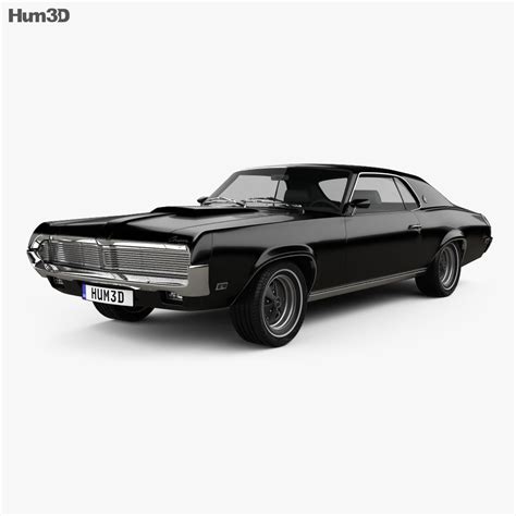 Mercury Cougar XR-7 1969 3D model - Download Sports car on 3DModels.org