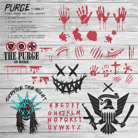 The Purge SVG Purge Movie SVG Halloween Svg Halloween - Etsy UK