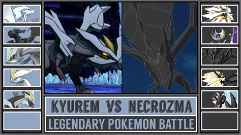 Legendary Pokémon Battle | KYUREM vs NECROZMA - YouTube