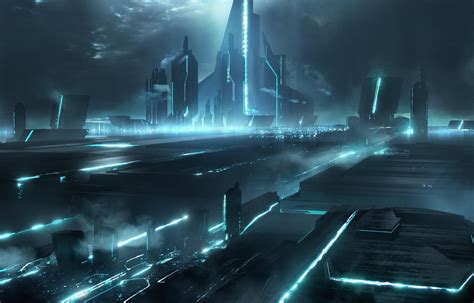 Tron City Wallpapers - Top Free Tron City Backgrounds - WallpaperAccess