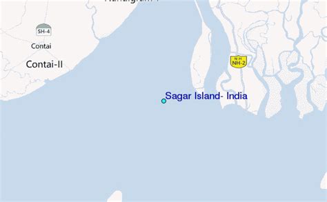 Sagar Island, India Tide Station Location Guide