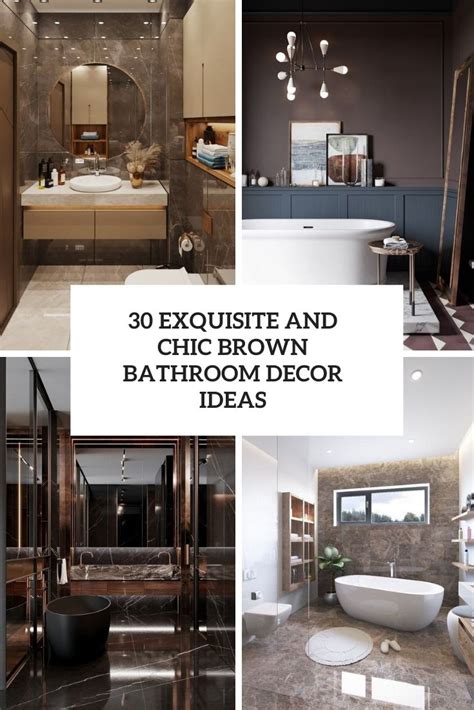 Brown Bathroom Ideas - Home Design Ideas