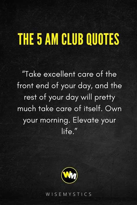 Best lines from the book THE 5 AM CLUB, motivational quotes, robin ...