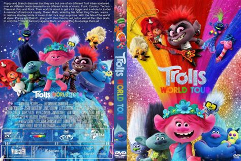 Trolls World Tour (2020) R1 Custom DVD Cover - DVDcover.Com