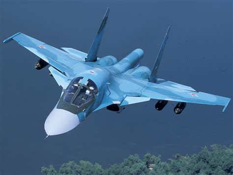 Russian Sukhoi Su-34 Fullback Heavy Strike Fighter | Global Military Review