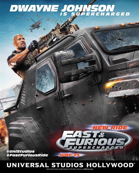 Fast and Furious: Supercharged Poster - Dwayne Johnson - Fast and ...