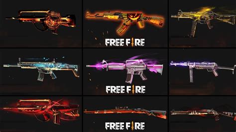 Everything You Need To Know About The Gun Skin System In Free Fire