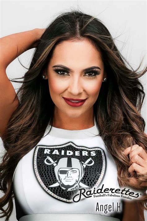 Raiderettes 2017-18 Football's Faboulous Females Angel H. | Raiders ...