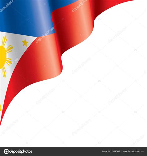 Philippine Flag Vector Waving