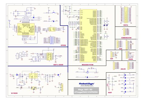 Arduino Mega 2560 R3 Schaltplan - Wiring Diagram