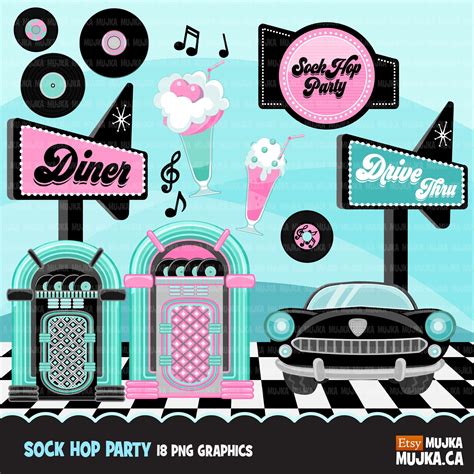 Sock Hop Party Clipart – MUJKA CLIPARTS | ubicaciondepersonas.cdmx.gob.mx