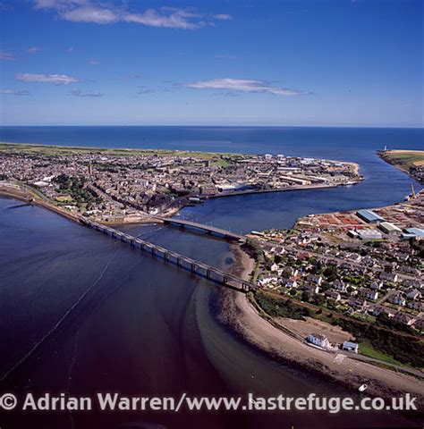 Last Refuge aerial image search: Montrose Bridge & Basin, Angus ...