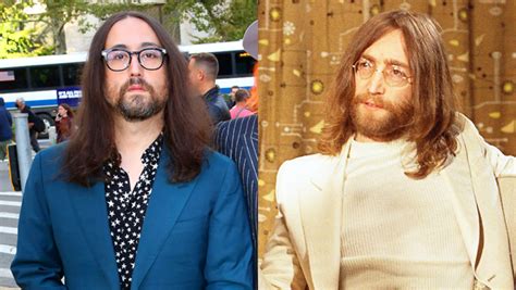 Sean Lennon Looks Just Like Dad John With Long Hair & Glasses ...