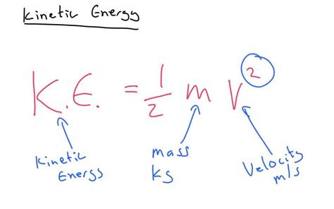 Energia Cinetica Formula - SEONegativo.com