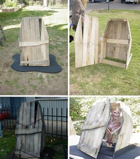 coffin - Halloween decorations | Queens eat free | Pinterest